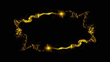 magic-sparkle-particle-glitters-trail-loop-Animation-video-on-black-background